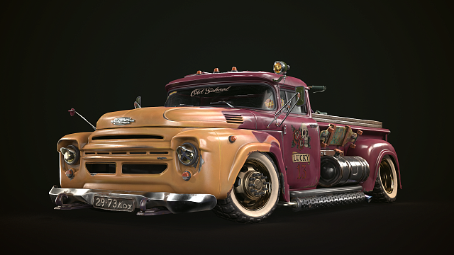 ZIL 130 Pickup Truck